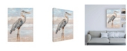 Trademark Global Ethan Harper Beach Heron I Canvas Art - 19.5" x 26"